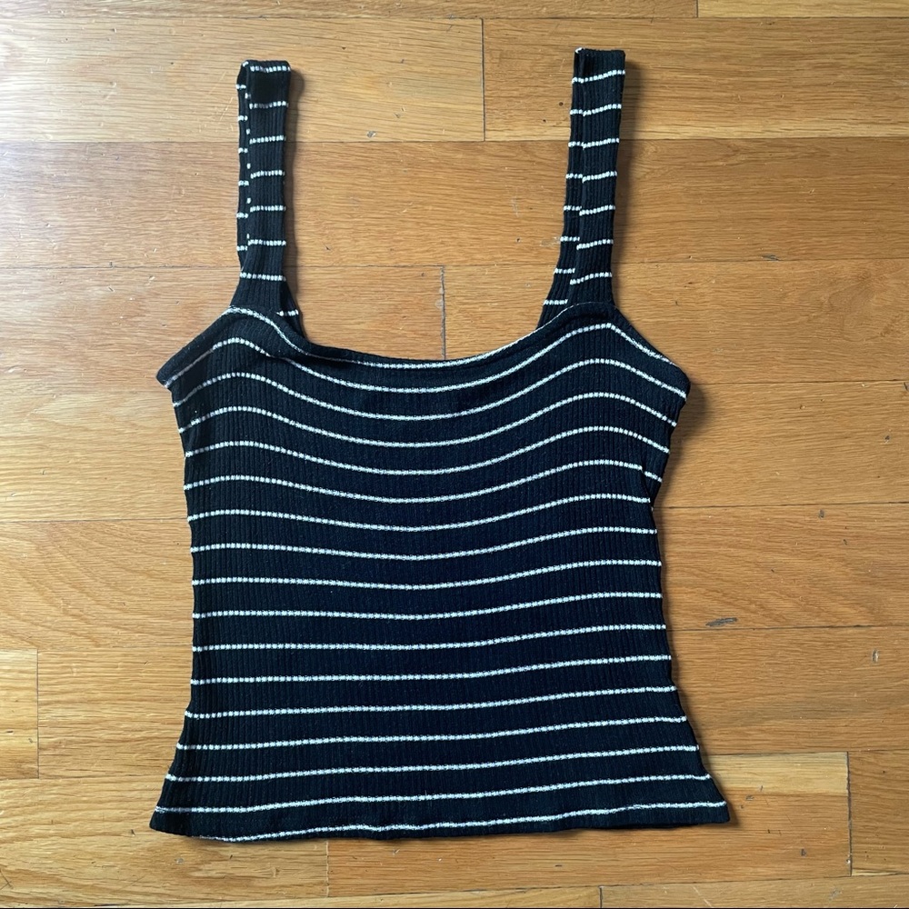 Urban Outfitters Project T Knit Striped Tank Top Small